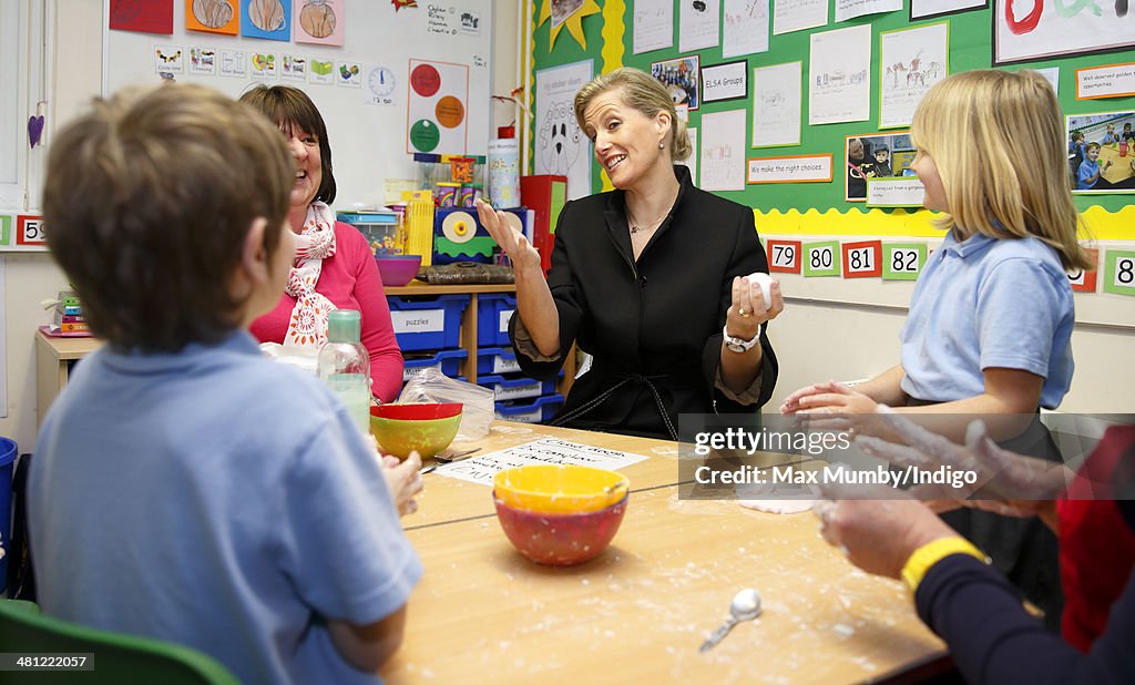 Prince Edward And The Countess Of Wessex Visit The Isle Of Wight