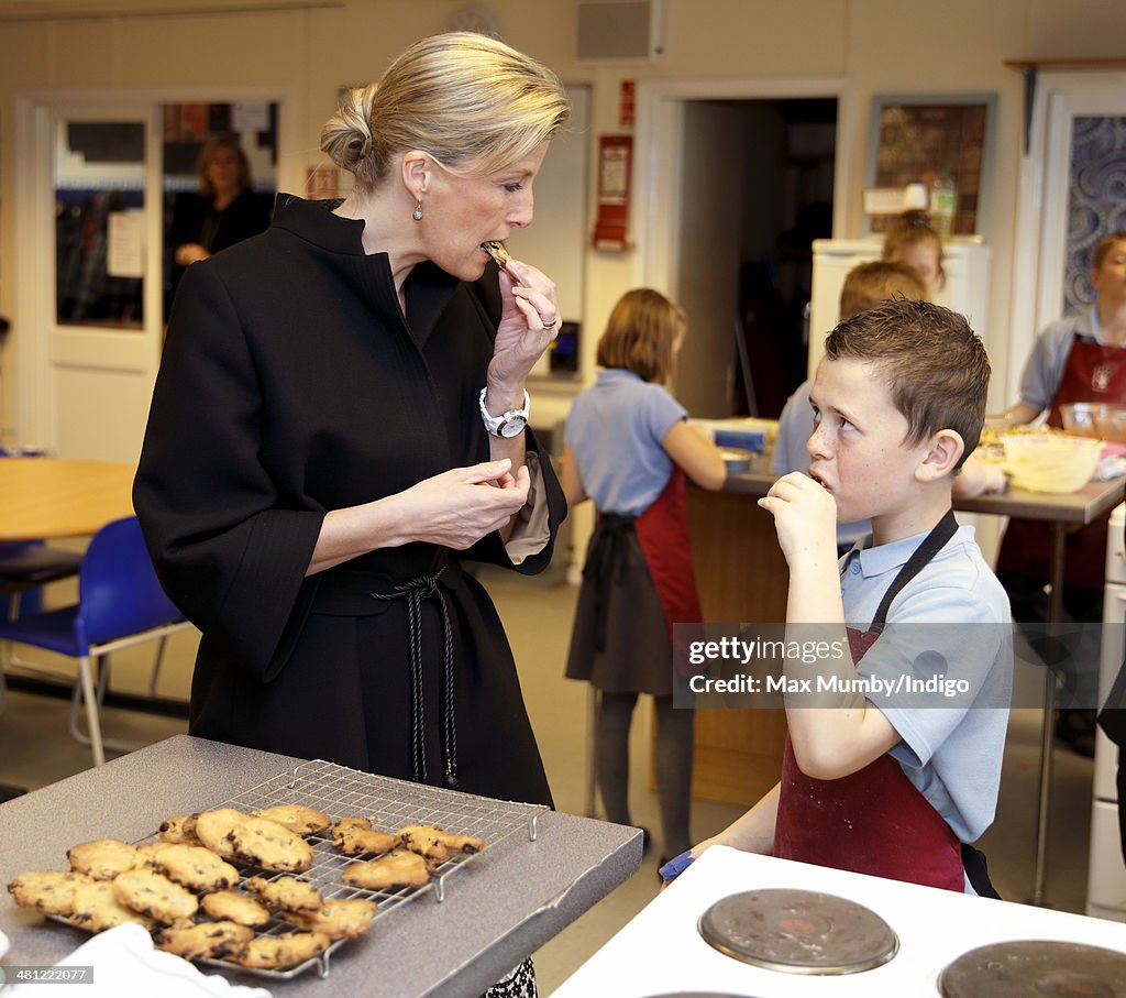 Prince Edward And The Countess Of Wessex Visit The Isle Of Wight