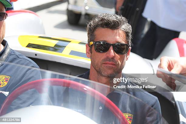 Patrick Dempsey participates at the Ennstal Classic 2015 on July 18, 2015 in Groebming, Austria.