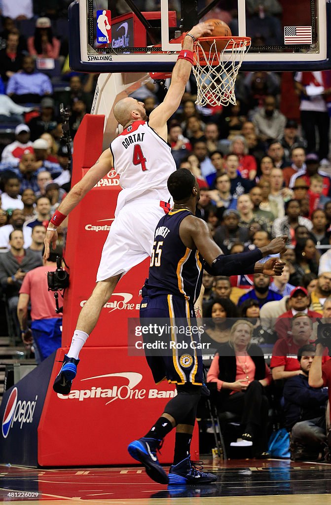 Indiana Pacers v Washington Wizards