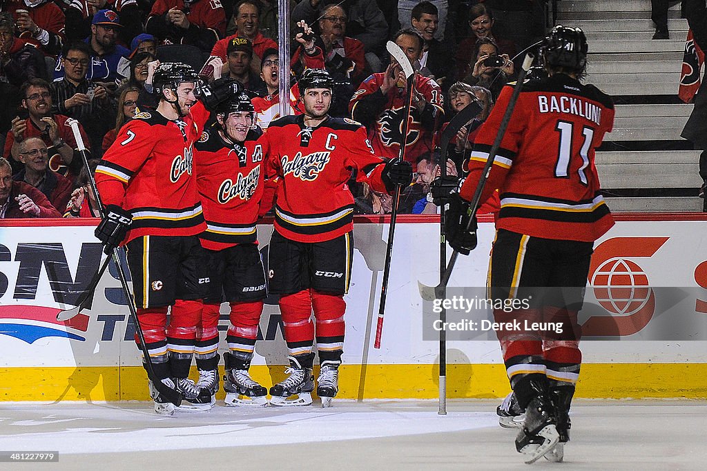 New York Rangers v Calgary Flames