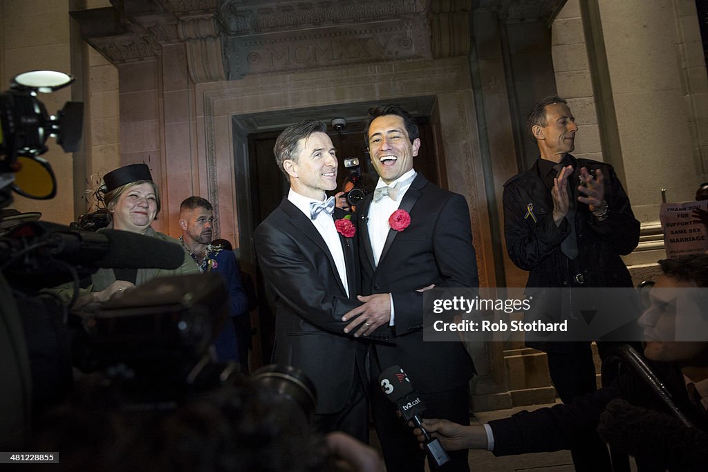 First Same-Sex Marriages Take Place From Midnight