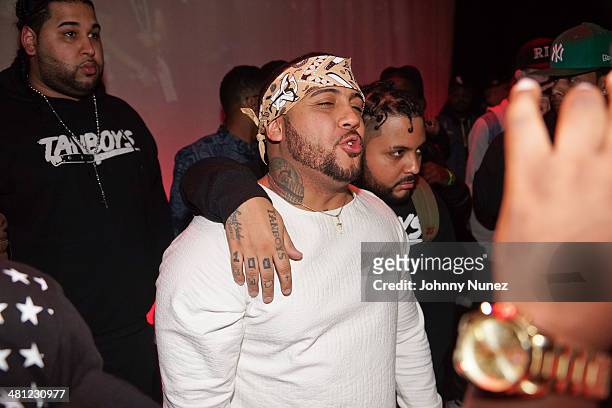Bodega Bamz and Ohla attend Hip Hop Idols at The Paramount Hudson Valley on March 28, 2014 in Peekskill, New York.