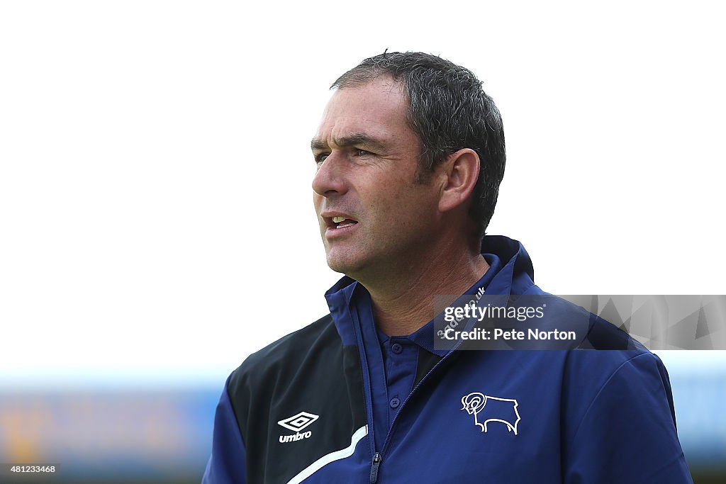 Northampton Town v Derby County - Pre-Season Friendly