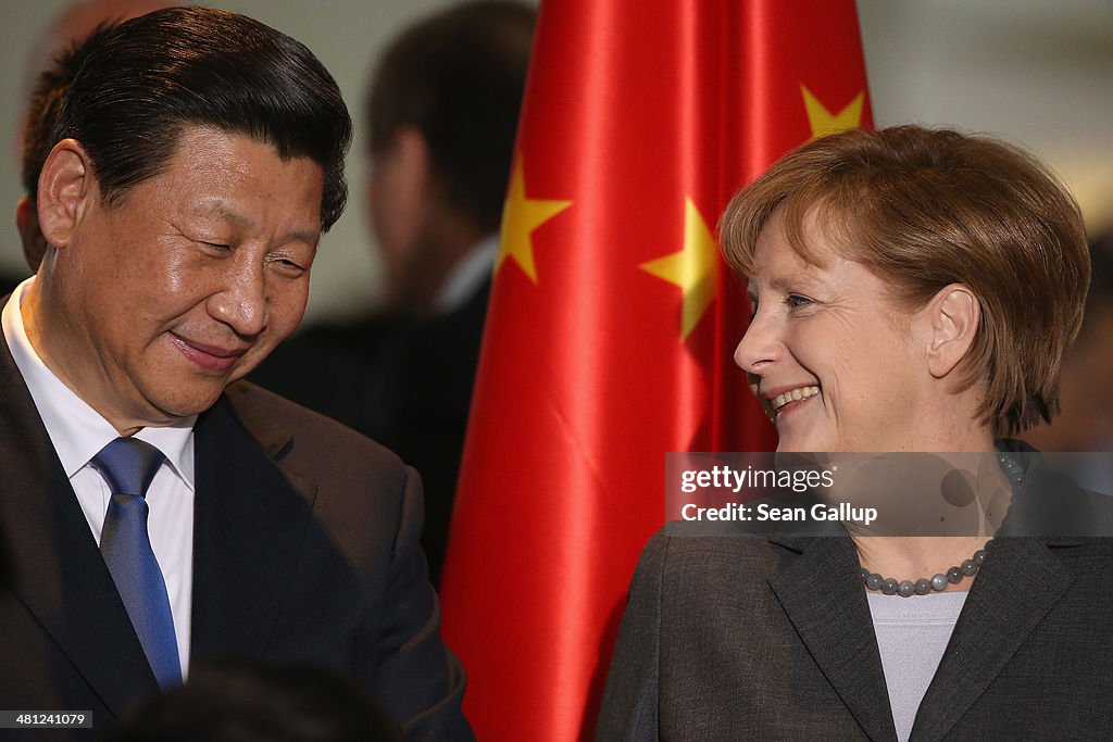 Chinese President Xi Jinping Visits Berlin