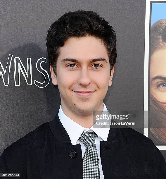 Actor Nat Wolff attends the "Paper Towns" Q&A and live concert at YouTube Space LA on July 17, 2015 in Los Angeles, California.