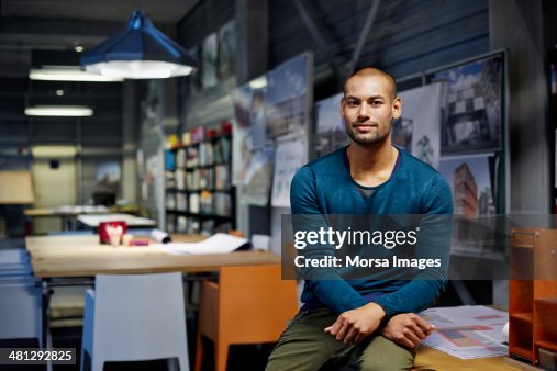 Portrait of architect Portrait of architect