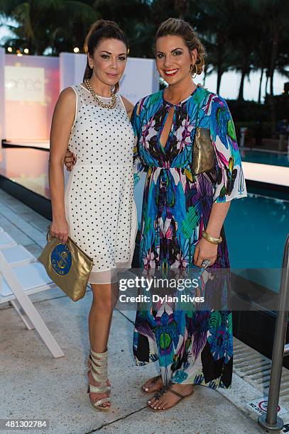 Jackie Kay, and Shireen Sandoval attend CFDA Incubator show and cocktail party at W South Beach For SWIMMIAMI 2016 at W South Beach Hotel &...