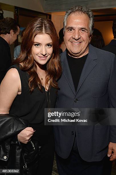 Actress Mimi Gianopulos and 20th Century Fox Chairman and CEO Jim Gianopulos attends WSJ. Magazine And Forevermark Host A Special Los Angeles...
