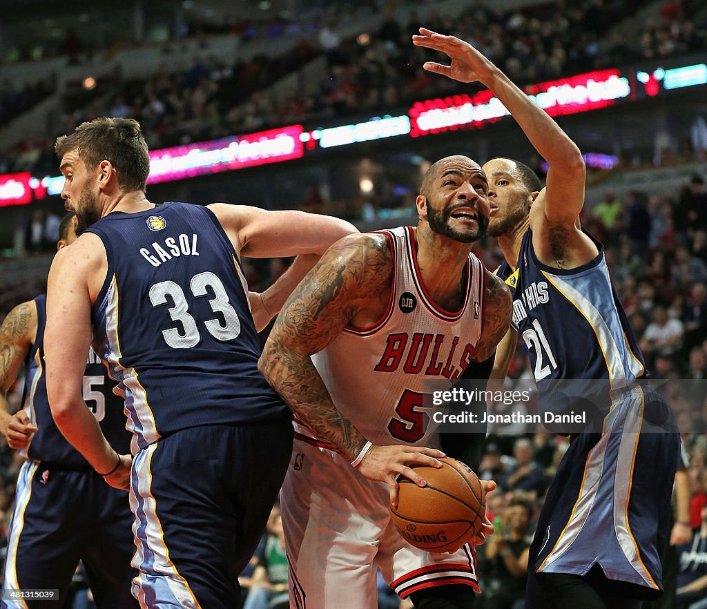 Memphis Grizzles v Chicago Bulls