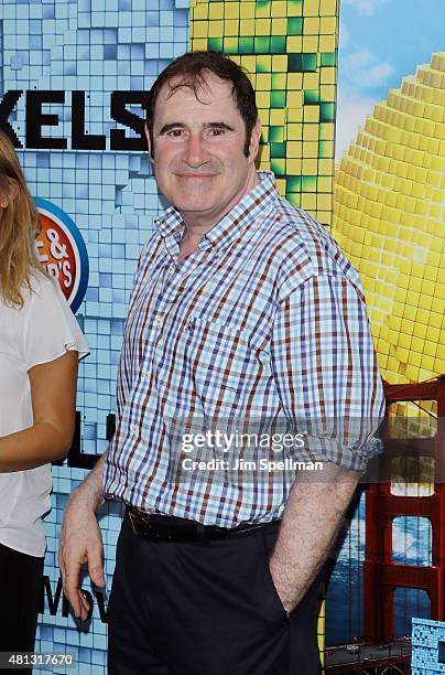 Actor Richard Kind attends the "Pixels" New York premiere at Regal E-Walk on July 18, 2015 in New York City.