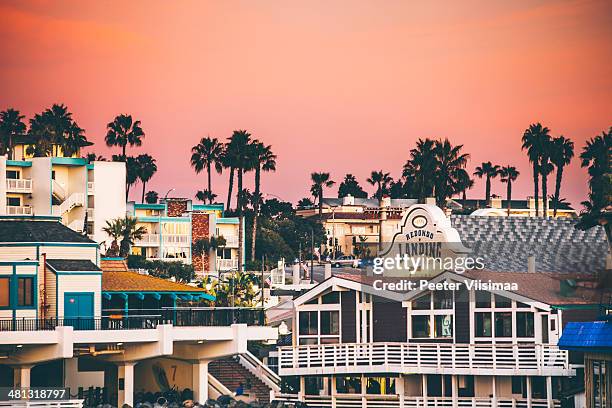 redondo beach view. - redondo beach california - fotografias e filmes do acervo