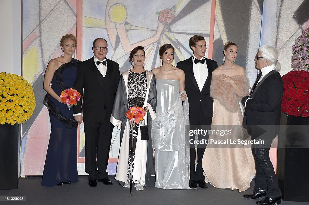 Rose Ball 2014 In Aid Of The Princess Grace Foundation In Monaco