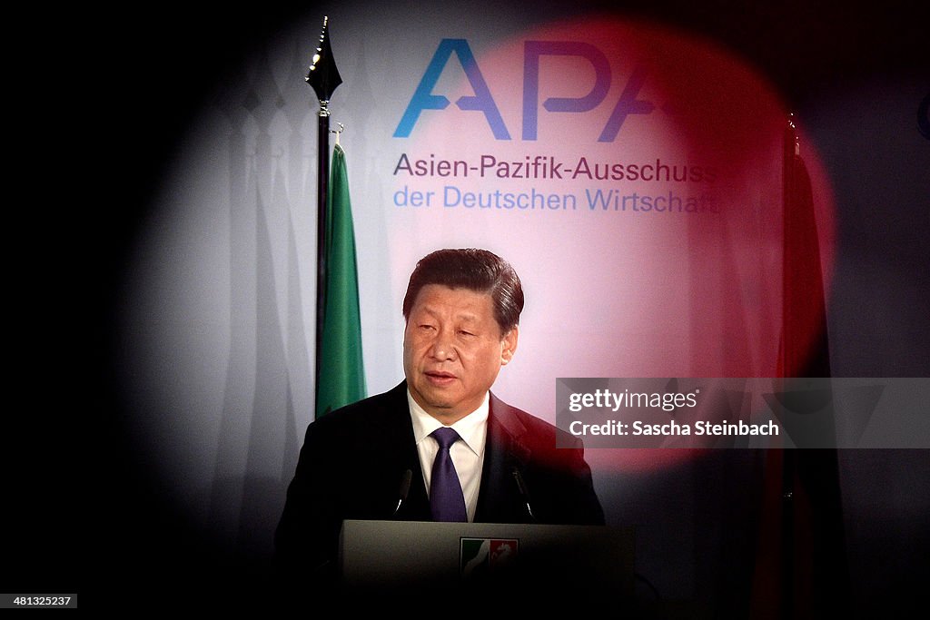 Chinese President Xi Jinping Visits North Rhine-Westphalia