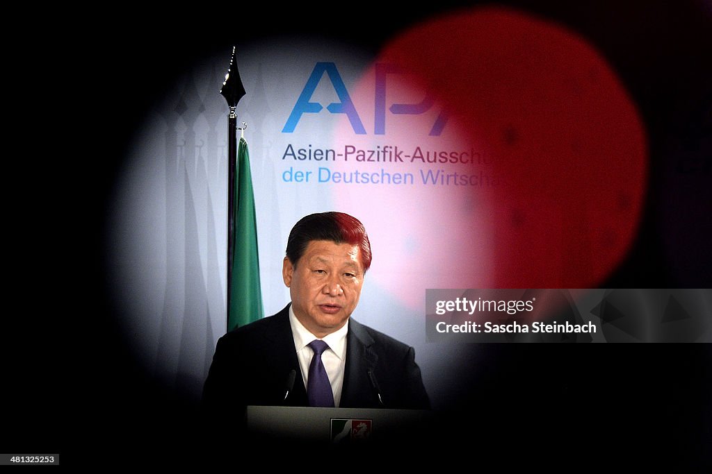 Chinese President Xi Jinping Visits North Rhine-Westphalia