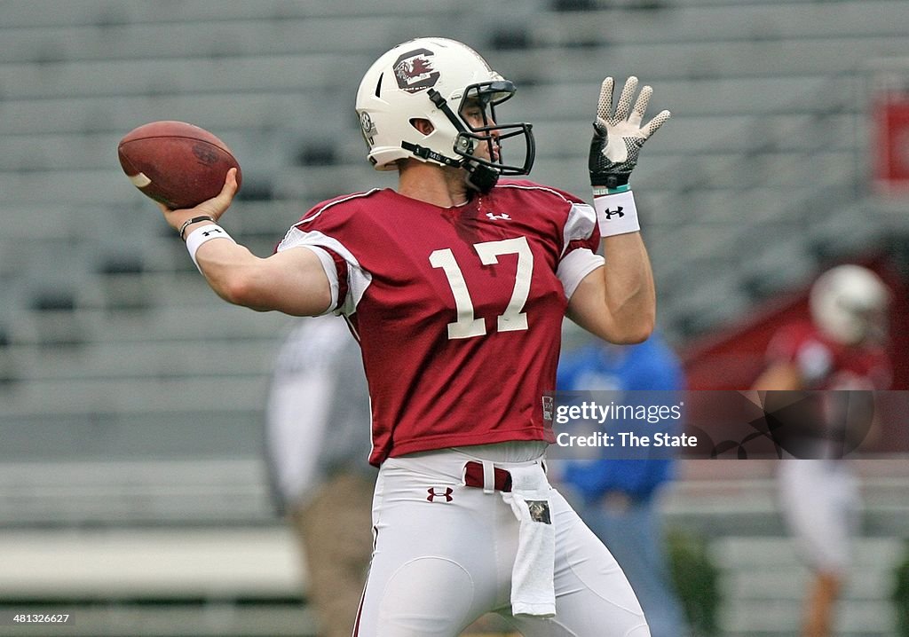 South Carolina spring football practice