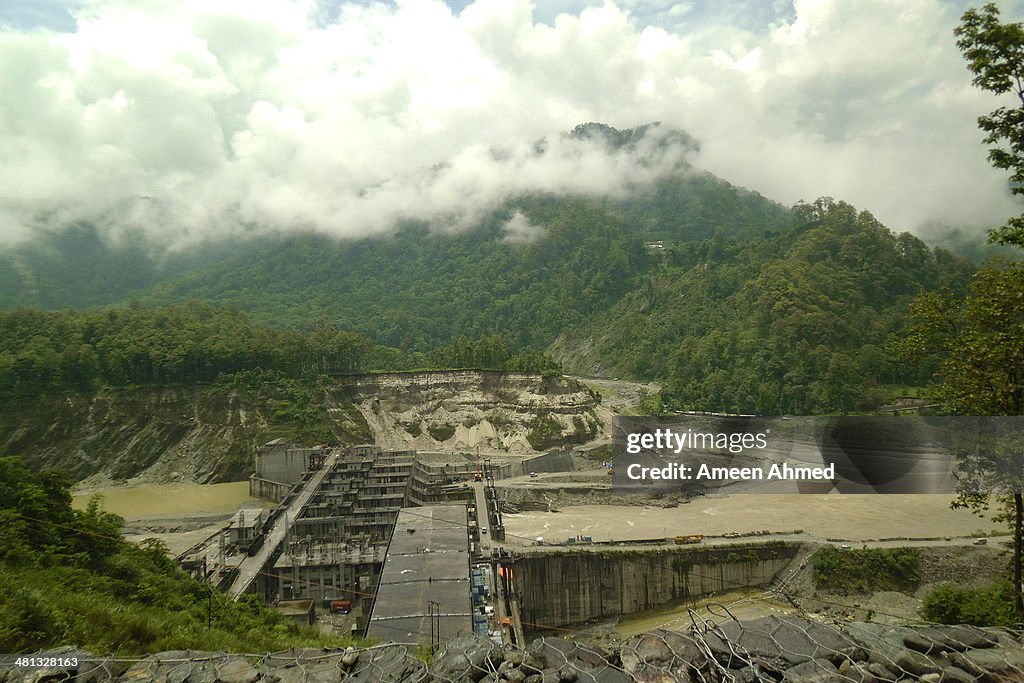 A dam in eastern Himalayas