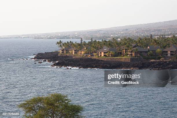 condo development, hawaii - kailua kona stock pictures, royalty-free photos & images