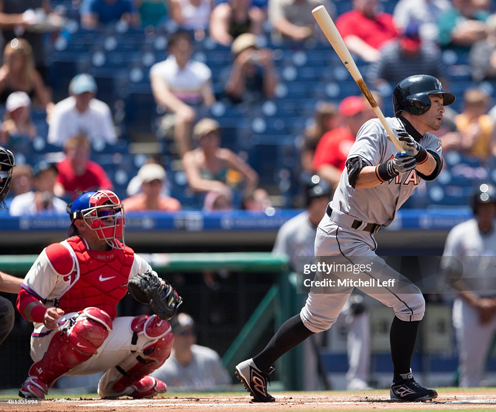 Miami Marlins v Philadelphia Phillies