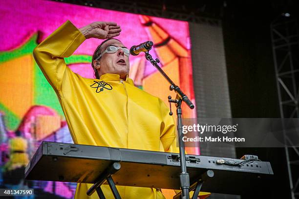 "Weird Al" Yankovic performs on Day 11 of the RBC Royal Bank Bluesfest on July 19, 2015 in Ottawa, Canada.