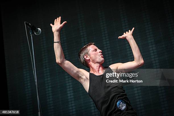 Phil Campbell of The Temperance Movement on Day 11 of the RBC Royal Bank Bluesfest on July 19, 2015 in Ottawa, Canada.