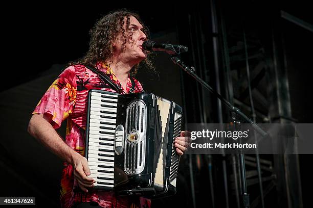 "Weird Al" Yankovic performs on Day 11 of the RBC Royal Bank Bluesfest on July 19, 2015 in Ottawa, Canada.