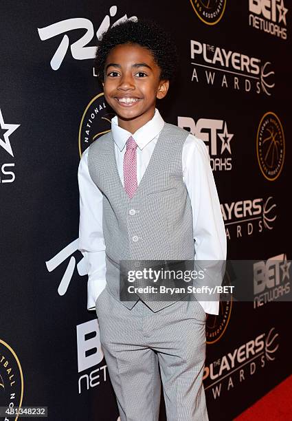 Actor Miles Brown attends The Players' Awards presented by BET at the Rio Hotel & Casino on July 19, 2015 in Las Vegas, Nevada.