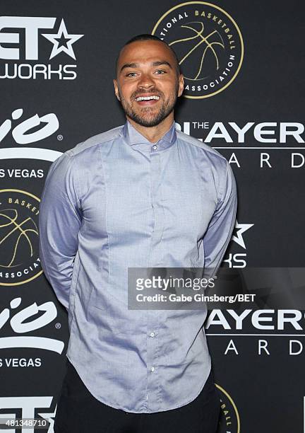 Actor Jesse Williams attends The Players' Awards presented by BET at the Rio Hotel & Casino on July 19, 2015 in Las Vegas, Nevada.