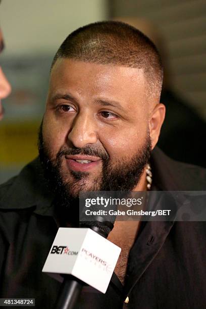 Khaled attends The Players' Awards presented by BET at the Rio Hotel & Casino on July 19, 2015 in Las Vegas, Nevada.