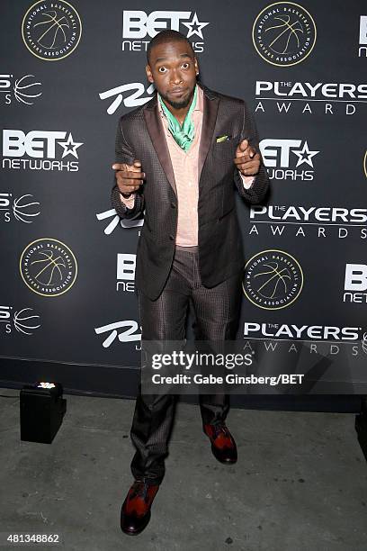 Host Jay Pharoah attends The Players' Awards presented by BET at the Rio Hotel & Casino on July 19, 2015 in Las Vegas, Nevada.