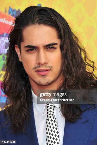 Actor Avan Jogia attends Nickelodeon's 27th Annual Kids' Choice Awards held at USC Galen Center on March 29, 2014 in Los Angeles, California.