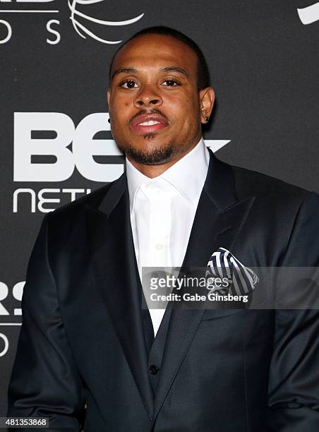 Player Shannon Brown attends The Players' Awards presented by BET at the Rio Hotel & Casino on July 19, 2015 in Las Vegas, Nevada.