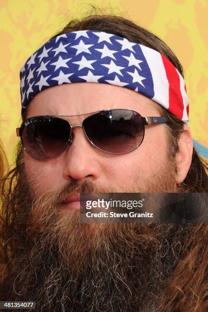 Personality Willie Robertson attends Nickelodeon's 27th Annual Kids' Choice Awards held at USC Galen Center on March 29, 2014 in Los Angeles,...