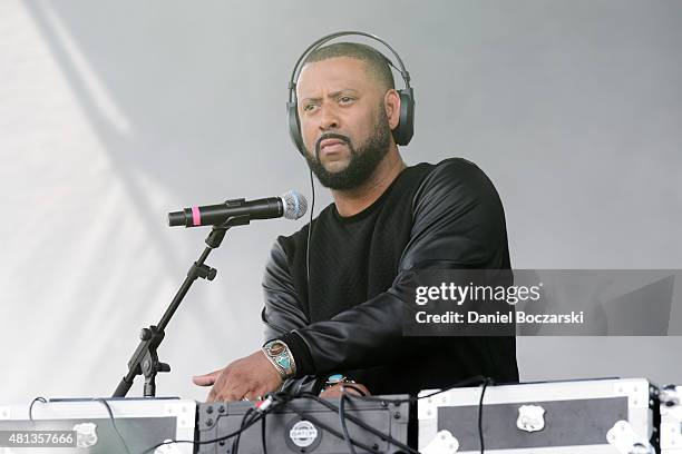 Madlib performs during Pitchfork Music Festival 2015 at Union Park on July 19, 2015 in Chicago, United States.
