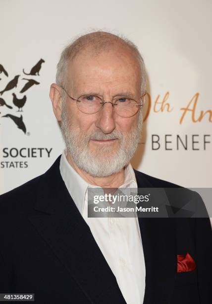 Honoree James Cromwell attends the Humane Society of The United States 60th Anniversary Gala at The Beverly Hilton Hotel on March 29, 2014 in Beverly...