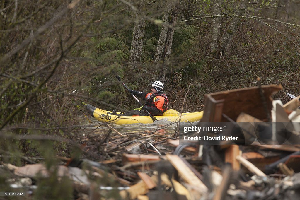 Death Toll Continues To Mount After Massive Washington Mudslide