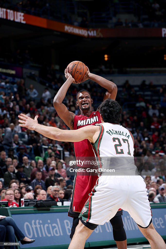 Miami Heat v Milwaukee Bucks