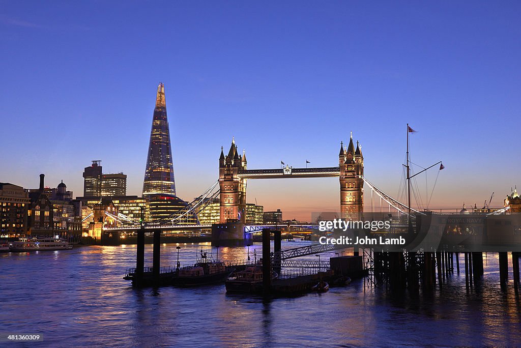 River Thames at dusk