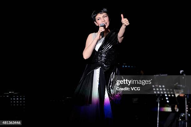 Kit Chan Kit Chan Spellbound Concert 2015 In Guangzhou Photos and Premium High ...