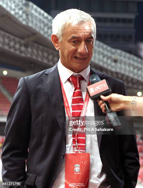 Iam Rosh 350 Ian Rush Liverpool Fc Ambassador Stock Photos, High-Res Pictures ...