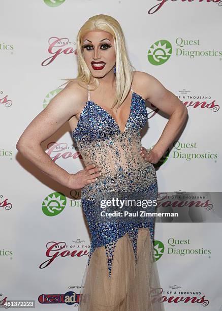 Magnolia Crawford attends the 28th annual Night of a Thousand Gowns at the Marriott Marquis Times Square on March 29, 2014 in New York City.