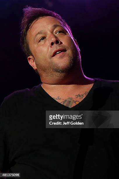 Uncle Kracker performs at The Greek Theatre on July 19, 2015 in Los Angeles, California.