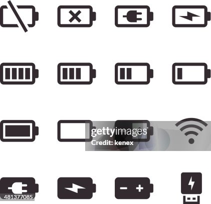 Mono Icons Set | Battery & Power Mono Icons Set | Battery & Power