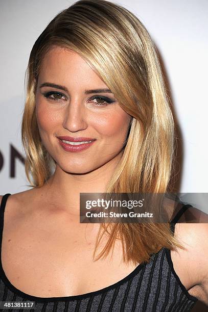 Actress Dianna Agron attends MOCA 35th Anniversary Gala Celebration at The Geffen Contemporary at MOCA on March 29, 2014 in Los Angeles, California.
