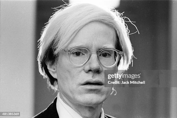 Andy Warhol photographed in 1973.