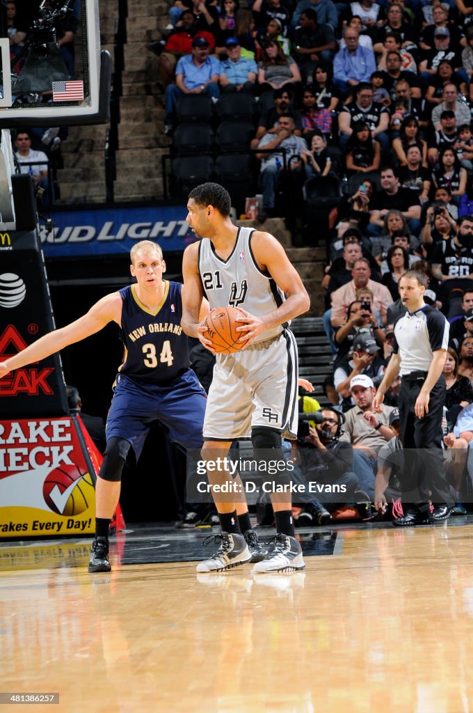 New Orleans Pelicans v San Antonio Spurs