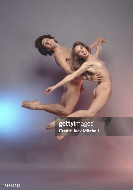 Julio Bocca and Eleonora Cassano photographed nude for the December 1993 issue of Playboy Magazine .