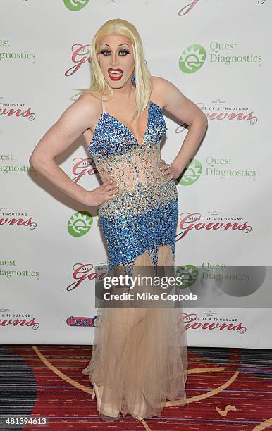 Magnolia Crawford attends the 28th annual Night of a Thousand Gowns at the Marriott Marquis Times Square on March 29, 2014 in New York City.