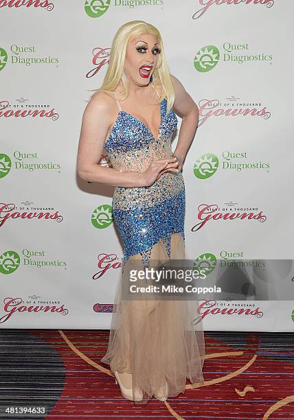 Magnolia Crawford attends the 28th annual Night of a Thousand Gowns at the Marriott Marquis Times Square on March 29, 2014 in New York City.