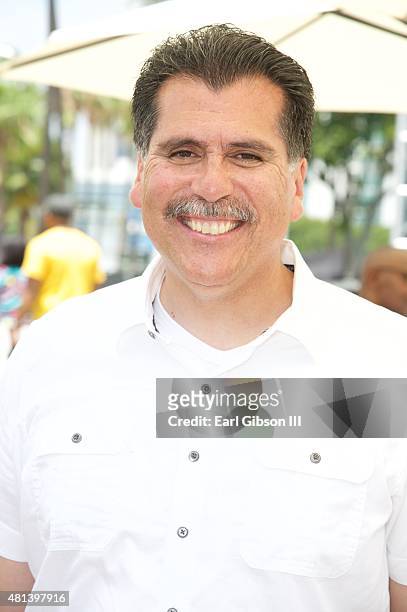 Chief Of Police for Long Beach Robert Luna attends the Long Beach Gospel Fest 2015 at Marina Green Park on July 19, 2015 in Long Beach, California.